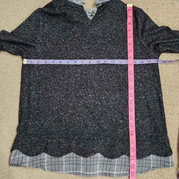 Faith and Joy Jeweled Collar Crewneck Sweater Blouse Top Size S NWOT - Picture 11 of 11